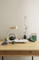 Billede af Kay Bojesen Sangfugl Georg H: 15,5 cm - Grøn/Sølv