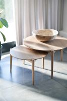 Billede af FDB Møbler D102 Søs Sofabord Ø: 85 cm - Natur Eg