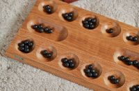 Billede af Piet Hein Kalaha Spil - Røget Eg