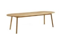 Billede af HAY Triangle Leg Table 250x85 cm - Oiled Oak