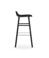 Billede af Normann Copenhagen Form Barstol SH: 75cm - Sort/Sort Eg