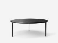 Billede af Vipp 425 Coffee Table Ø: 90 cm - Marble/Black
