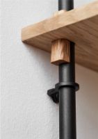 Billede af Moebe Shelving System Medium 115x85 cm - Oak/Black