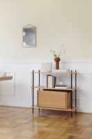 Billede af Moebe Shelving System Medium 115x85 cm - Oak/Black