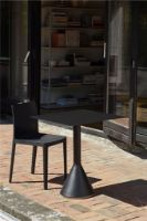 Billede af HAY Palissade Cone Table 65 x 65 cm H: 74 cm - Anthracite 