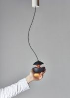 Billede af DCW Editions Here Comes The Sun Mini Ø: 10 cm - Sort/Kobber 