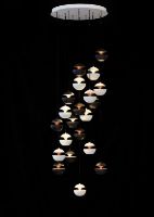 Billede af DCW Editions Here Comes The Sun Mini Ø: 10 cm - Hvid/Hvid