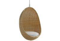 Billede af Sika-Design Hanging Egg Exterior Hængestol inkl. Hynde H: 119 cm - Natural/B450 Tempotest White