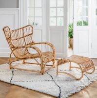 Billede af Sika-Design Teddy Loungestol SH: 40 cm - Natur 