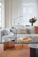 Billede af HAY Bella Coffee Table Ø: 60 cm - Lacquered Oak 