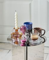 Billede af HAY Slit Table High Ø: 35 cm - Mirror 