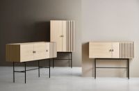 Billede af Woud Array Sideboard L: 120 cm - Hvidpigmenteret/lakeret eg