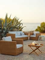 Billede af Cane-line Outdoor Chester Lounge Stol - Natural 