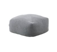 Billede af Cane-line Outdoor Divine Fodskammel 55x55 cm - Grey