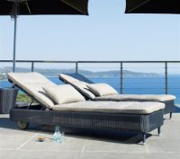 Billede af Cane-line Outdoor Presley Solvogn - Graphite