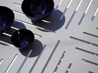 Billede af Cane-line Outdoor Conic Sofabord 75x75 cm - Lava Grey 