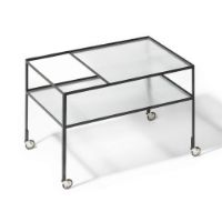 Billede af Please Wait To Be Seated Herbert Hirche Bar Wagon 70x50,6 cm - Black Frame