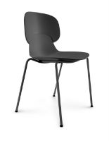 Billede af Eva Solo Combo spisebordsstol SH: 45 cm - Sort