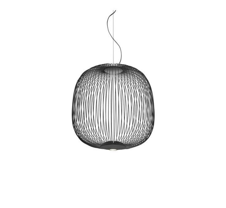 Billede af Foscarini Spokes 2 Pendel LED Dæmpbar H: 52,5 cm - Grafit