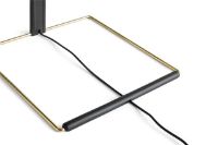 Billede af HAY Matin Table Lamp 380 Large Ø: 38 cm - White / Brass