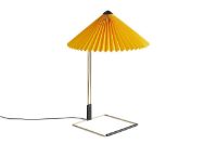 Billede af HAY Matin Table Lamp 380 Large Ø: 38 cm - Yellow / Brass