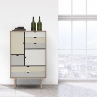 Billede af Andersen Furniture S5 83x132 cm - Eg/Farvede Fronter