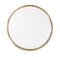 Billede af &Tradition Sillon SH5 Ø66 spejl - Messing 