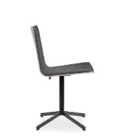 Billede af Skovby SM803 Spisestuestol H: 82 cm - Hvidolieret Eg / Grå