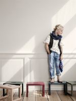 Billede af Ferm Living Little Architect Stool 23x33 cm - Rose