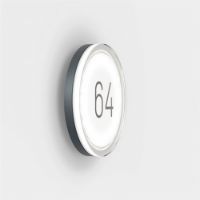 Billede af Lampefeber Lisc Number Væglampe Ø: 24,4 cm - Antracit