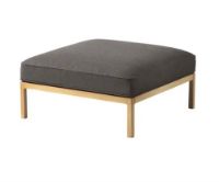 Billede af FDB Møbler L37 7-9-13 Sofamodul Puf 90x90 cm - Grey/Main Line Flax