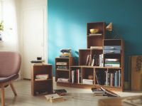 Billede af FDB Møbler B98 Mogens Koch Bogkasse D:32 cm - Eg massiv/Mat lak