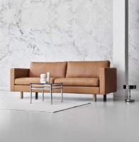 Billede af Mogens Hansen MH321 2,5 Pers Sofa L: 188 cm - Elmobaltique Læder / Cognac