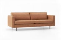 Billede af Mogens Hansen MH321 4 Pers Sofa L: 284 cm - Elmobatique Læder / Cognac