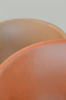 Billede af Hay AAC53 Fuldpolsteret Kontorstol med hjul SH: 42-56 cm -  Sierra SIK1003 Cognac læder / Aluminium 