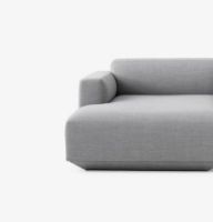 Billede af &Tradition Develius 2 Pers. Sofa m. Chaiselong L: 220 cm - Ruskin Zirconium