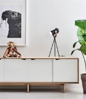 Billede af Le Klint Carronade Bordlampe H: 60 cm - Sort UDSTILLINGSMODEL 