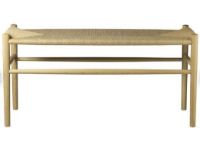 Billede af FDB Møbler klaverbænk Jørgen Bækmark J163 100 cm - Eg/Flet 