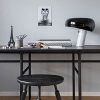 Billede af Flos Snoopy Bordlampe H: 36,9 cm - Sort 