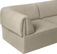 Billede af GUBI Wonder sofa 3-pers. med chaiselong - Stof Bel-Lino