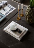 Billede af Audo Copenhagen Duca Candle Holder H: 16 cm - Polished Brass