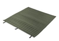 Billede af HAY Palissade Dining Bench Quilted Cushion 107,5x104,5 cm  - Olive 