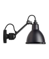 Billede af DCW Editions Lampe Gras N304 Væglampe Classic Outdoor Seaside Ø: 14cm - Sort/Sort