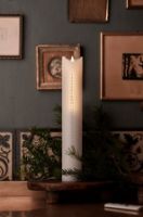 Billede af Sirius Sara Kalenderlys LED H: 29 cm - Hvid/Sølv OUTLET