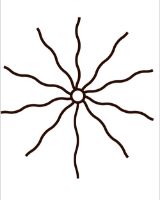 Billede af Sirius Knirke Juletræslyskæde H: 1,8 m - Warm White