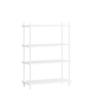 Billede af Moebe Shelving System Medium 115x162 cm - White