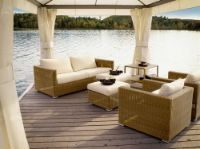 Billede af Cane-line Outdoor Chester 3-pers. loungesofa hyndesæt - White Farvekode: YS94 