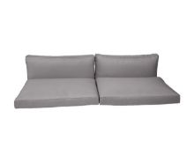 Billede af Cane-line Outdoor Chester 3-pers. loungesofa hyndesæt - Taupe Farvekode: YS97 