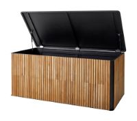 Billede af Cane-line Outdoor Combine Hyndeboks Stor - Teak/Lava Grey