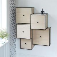 Billede af Audo Copenhagen Door til Frame 42 - Sortbejdset Ask 